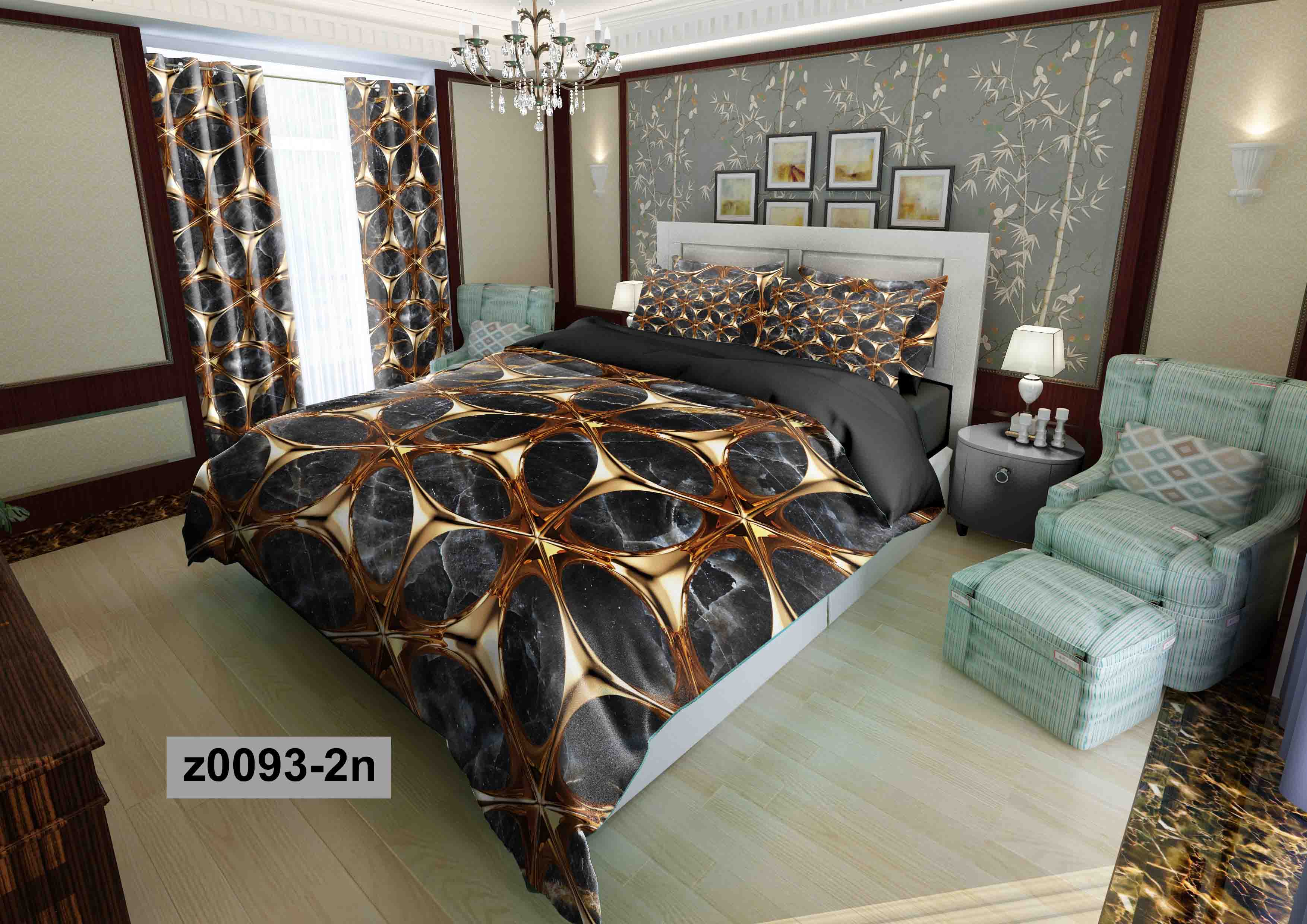 لحاف روتختی تنسل سه بعدی (3D) کالای خواب متین کد 93-1