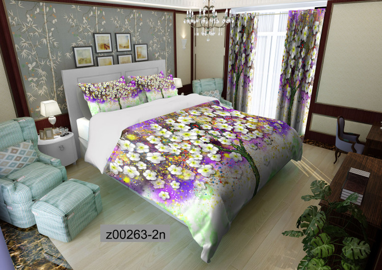 لحاف روتختی تنسل سه بعدی (3D) کالای خواب متین کد 263