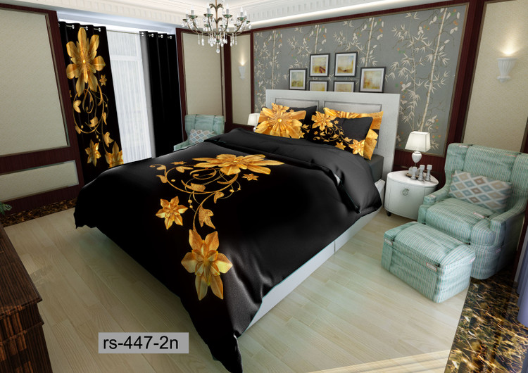 لحاف روتختی تنسل سه بعدی (3D) کالای خواب متین کد 0447