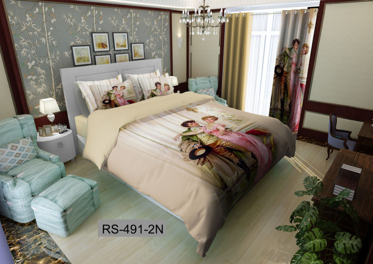 لحاف روتختی تنسل سه بعدی (3D) کالای خواب متین کد 0491