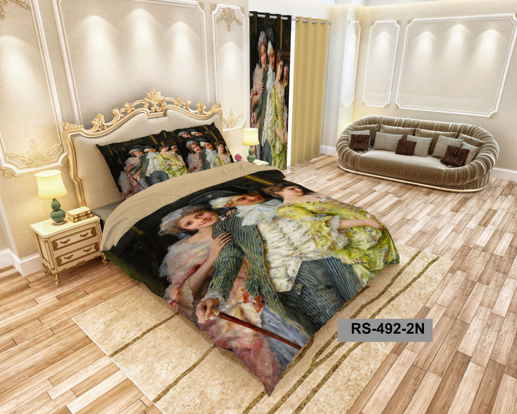 لحاف روتختی تنسل سه بعدی (3D) کالای خواب متین کد 0492