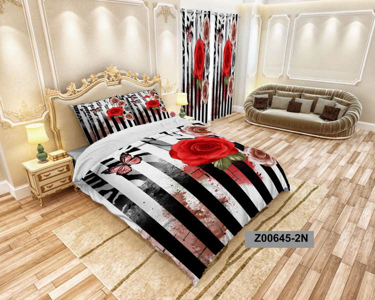 لحاف روتختی تنسل سه بعدی (3D) کالای خواب متین کد 645