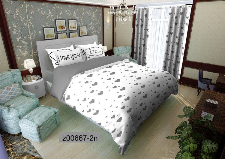 لحاف روتختی تنسل سه بعدی (3D) کالای خواب متین کد 667