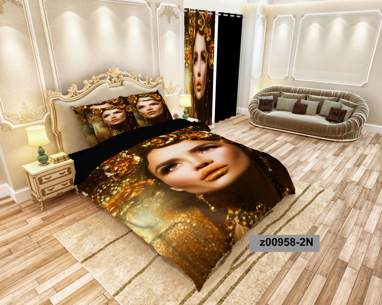 لحاف روتختی تنسل سه بعدی (3D) کالای خواب متین کد 958