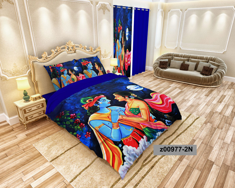 لحاف روتختی تنسل سه بعدی (3D) کالای خواب متین کد 977