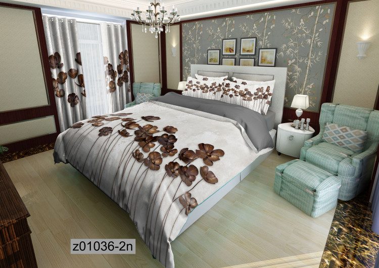 لحاف روتختی تنسل سه بعدی (3D) کالای خواب متین کد 1036