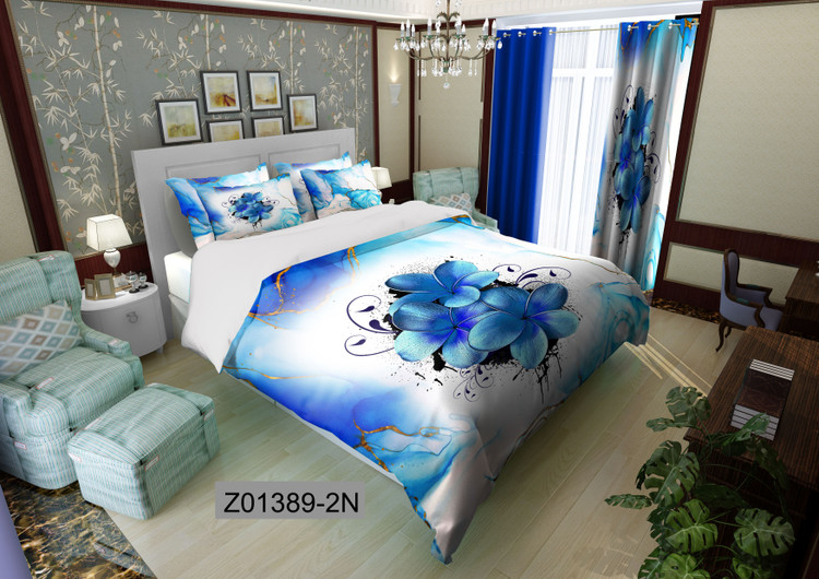 لحاف روتختی تنسل سه بعدی (3D) کالای خواب متین کد 1389