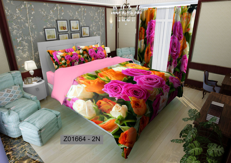 لحاف روتختی تنسل سه بعدی (3D) کالای خواب متین کد 1664