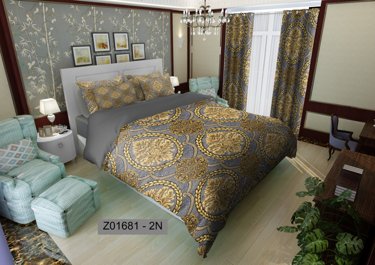 لحاف روتختی تنسل سه بعدی (3D) کالای خواب متین کد 1681