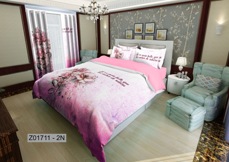 لحاف روتختی تنسل سه بعدی (3D) کالای خواب متین کد 1711