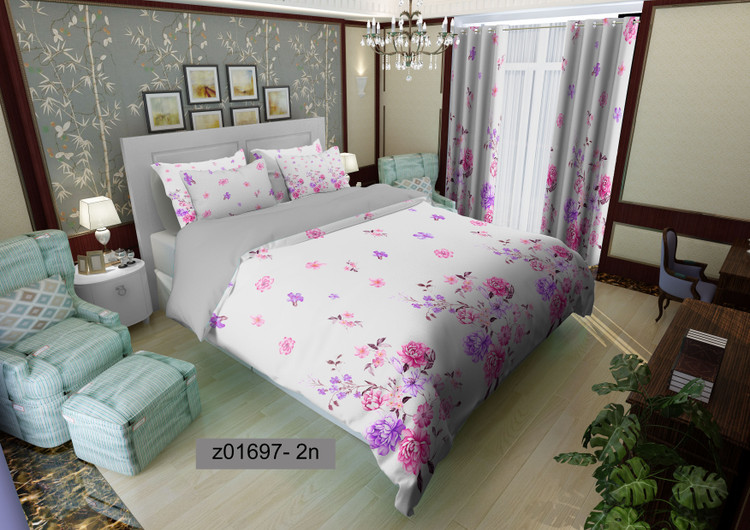 لحاف روتختی تنسل سه بعدی (3D) کالای خواب متین کد 1697