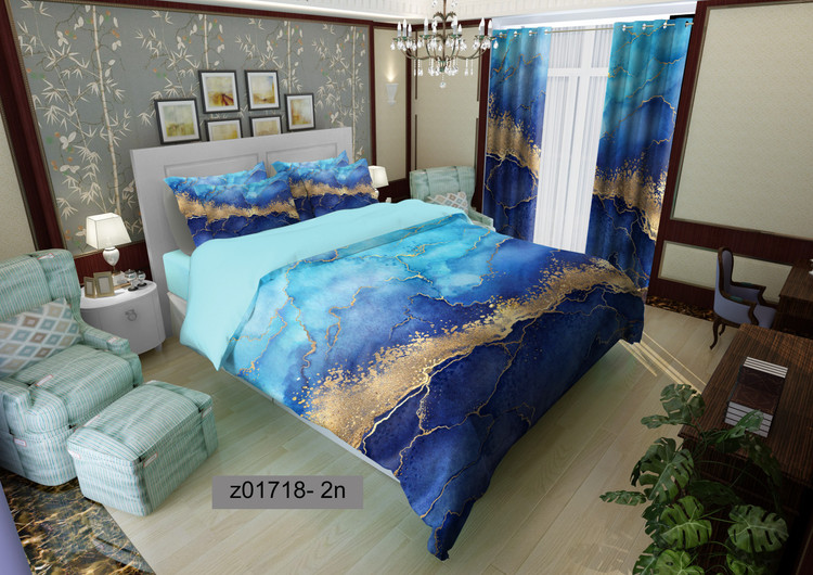 لحاف روتختی تنسل سه بعدی (3D) کالای خواب متین کد 1718