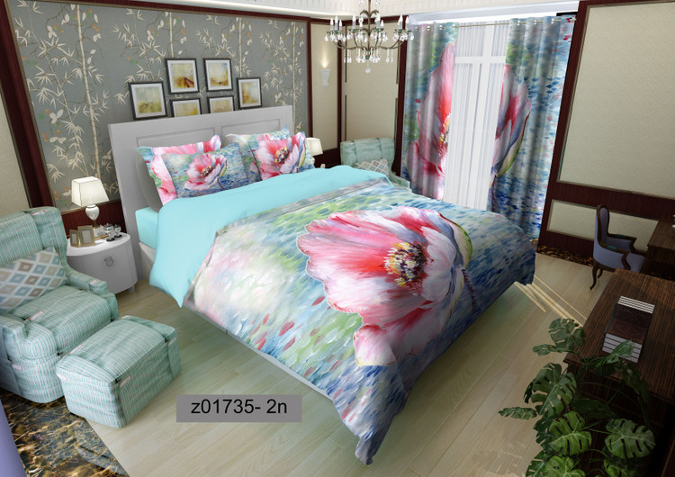 لحاف روتختی تنسل سه بعدی (3D) کالای خواب متین کد 1735