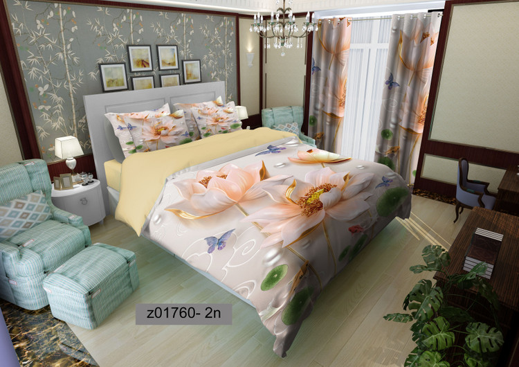 لحاف روتختی تنسل سه بعدی (3D) کالای خواب متین کد 1760