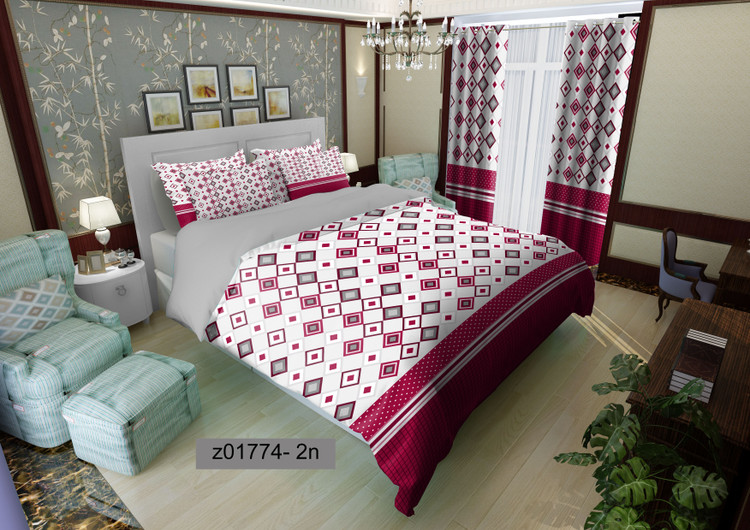 لحاف روتختی تنسل سه بعدی (3D) کالای خواب متین کد 1774
