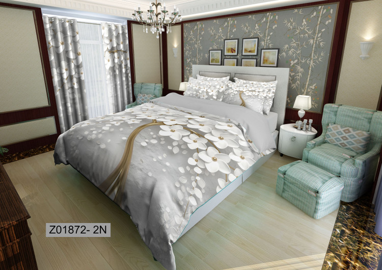 لحاف روتختی تنسل سه بعدی (3D) کالای خواب متین کد 1782