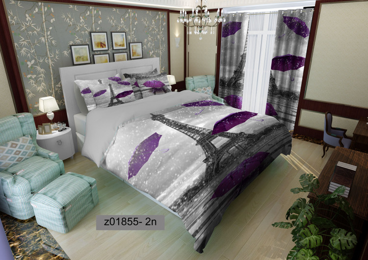 لحاف روتختی تنسل سه بعدی (3D) کالای خواب متین کد 1855