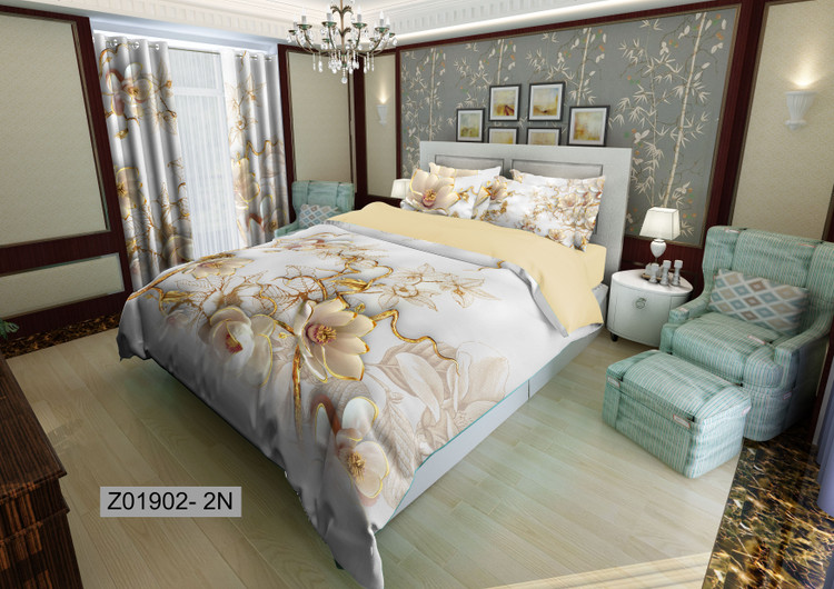 لحاف روتختی تنسل سه بعدی (3D) کالای خواب متین کد 1902