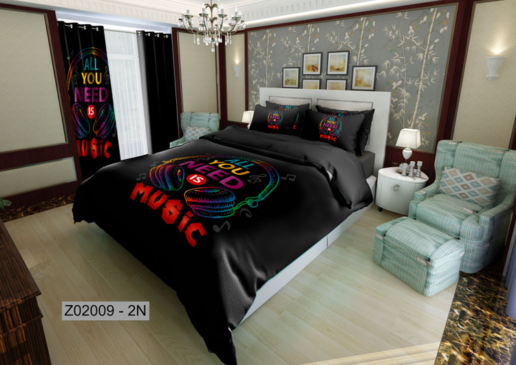 لحاف روتختی تنسل سه بعدی (3D) کالای خواب متین کد 2009