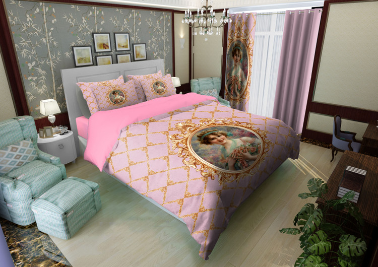 لحاف روتختی تنسل سه بعدی (3D) کالای خواب متین کد 2012