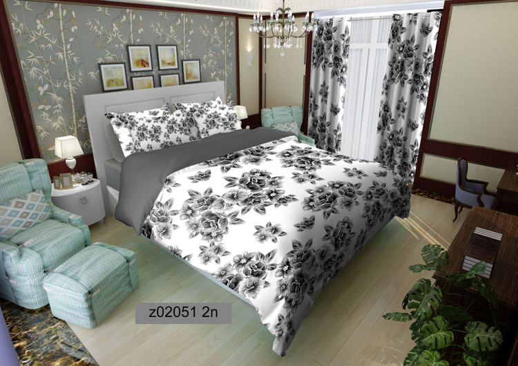 لحاف روتختی تنسل سه بعدی (3D) کالای خواب متین کد 2051