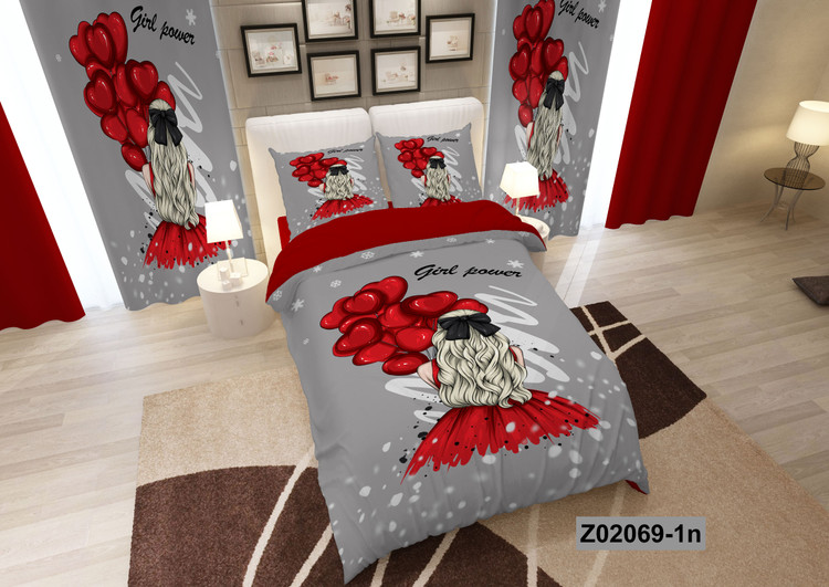 لحاف روتختی تنسل سه بعدی (3D) کالای خواب متین کد 2069