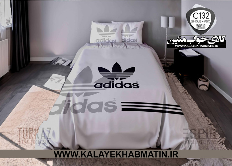 سرویس لحاف روتختی 1 نفره چاپی تنسل برند اسپایر(Turkaz-ترکاز) کد C 132