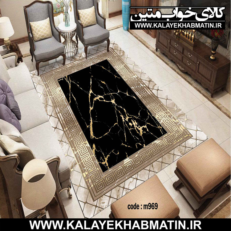 روفرشی کشدار (کاور فرش) کالای خواب متین کد M 969