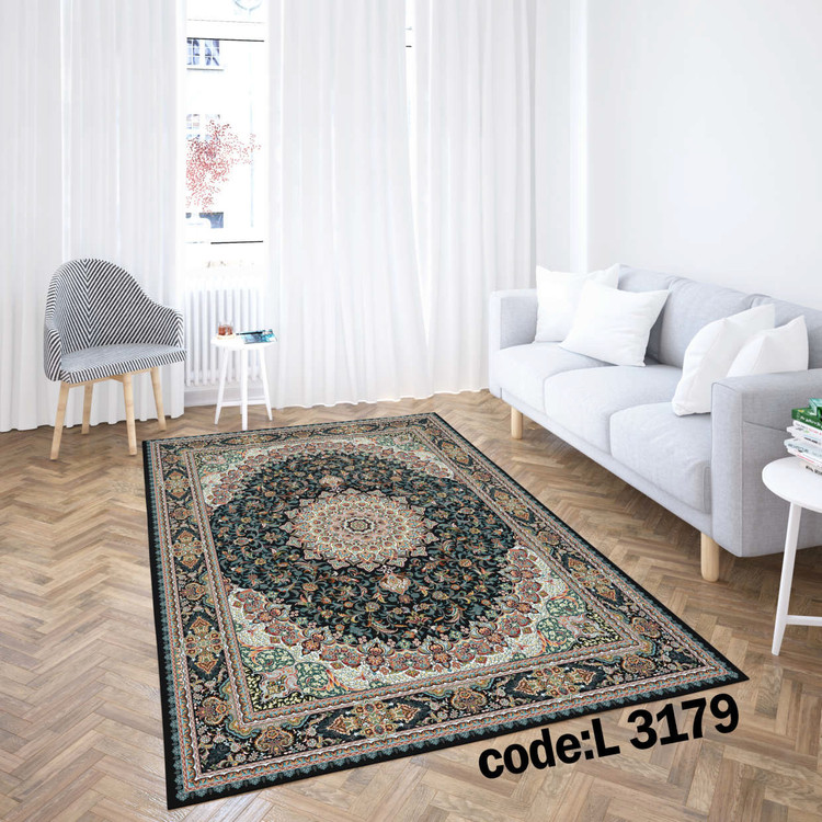 روفرشی کشدار (کاور فرش) و فرشینه و پادری کالای خواب متین کد L 3179