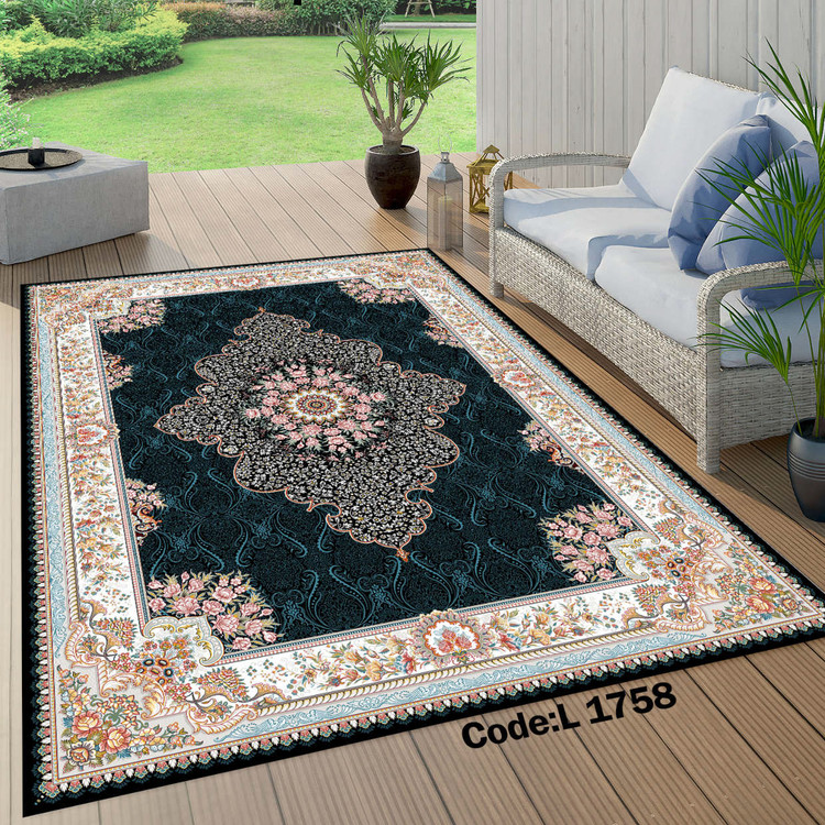 روفرشی کشدار (کاور فرش) و فرشینه و پادری کالای خواب متین کد L 1758