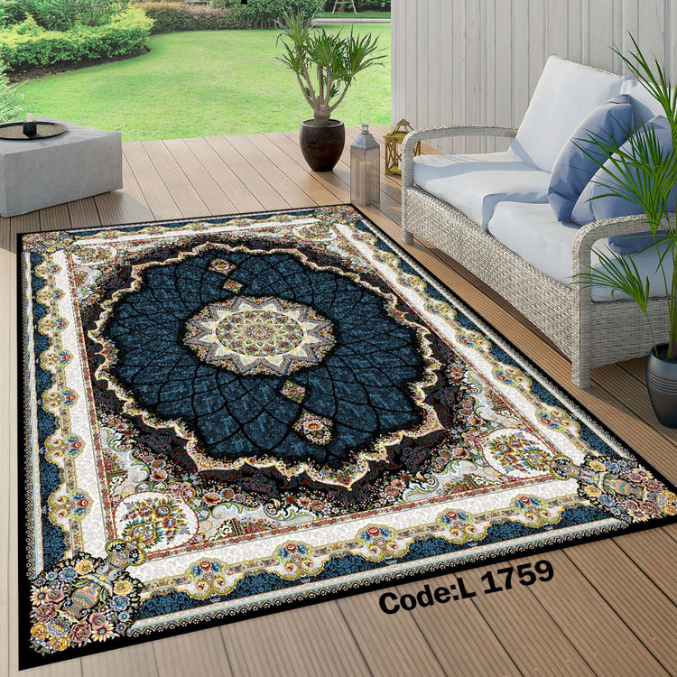 روفرشی کشدار (کاور فرش) و فرشینه و پادری کالای خواب متین کد L 1759