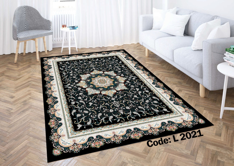 روفرشی کشدار (کاور فرش) و فرشینه و پادری کالای خواب متین کد L 2021