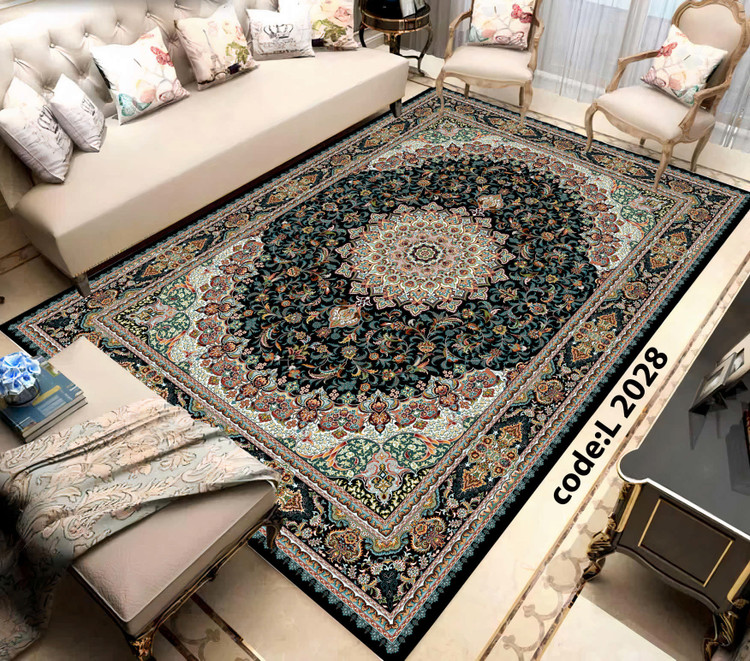 روفرشی کشدار (کاور فرش) و فرشینه و پادری کالای خواب متین کد L 2028
