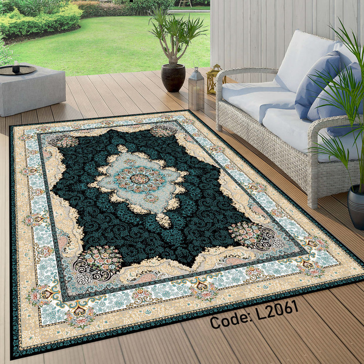 روفرشی کشدار (کاور فرش) و فرشینه و پادری کالای خواب متین کد L 2061