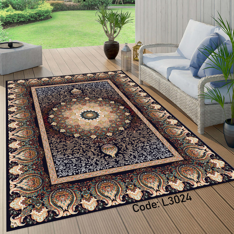 روفرشی کشدار (کاور فرش) و فرشینه و پادری کالای خواب متین کد L 3024