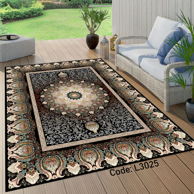 روفرشی کشدار (کاور فرش) و فرشینه و پادری کالای خواب متین کد L 3025