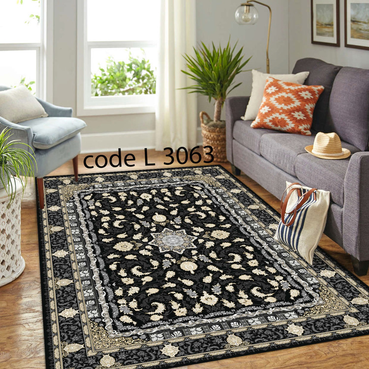 روفرشی کشدار (کاور فرش) و فرشینه و پادری کالای خواب متین کد L 3063