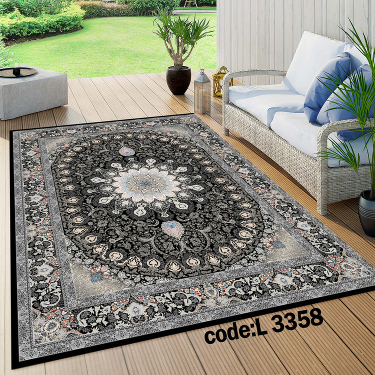 روفرشی کشدار (کاور فرش) و فرشینه و پادری کالای خواب متین کد L 3358
