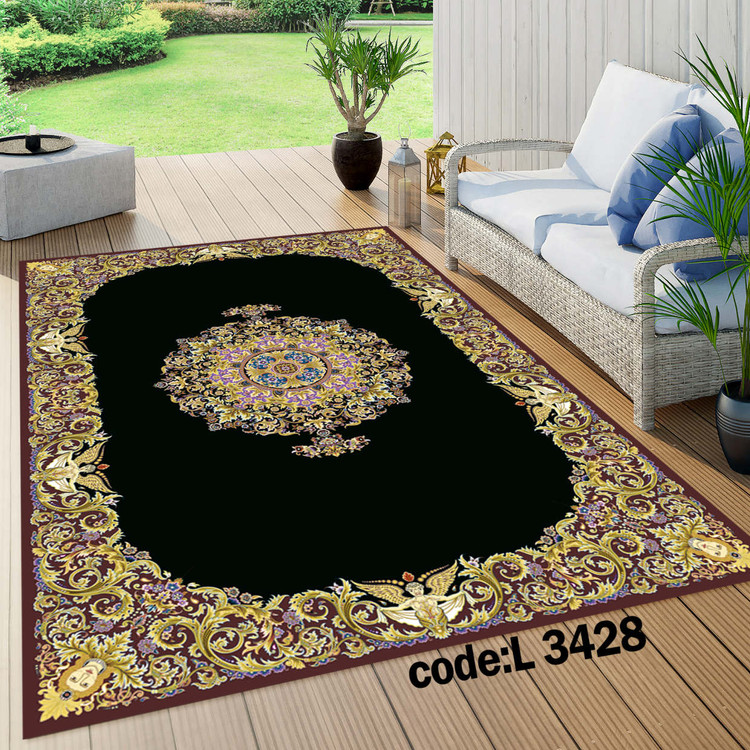 روفرشی کشدار (کاور فرش) و فرشینه و پادری کالای خواب متین L 3428