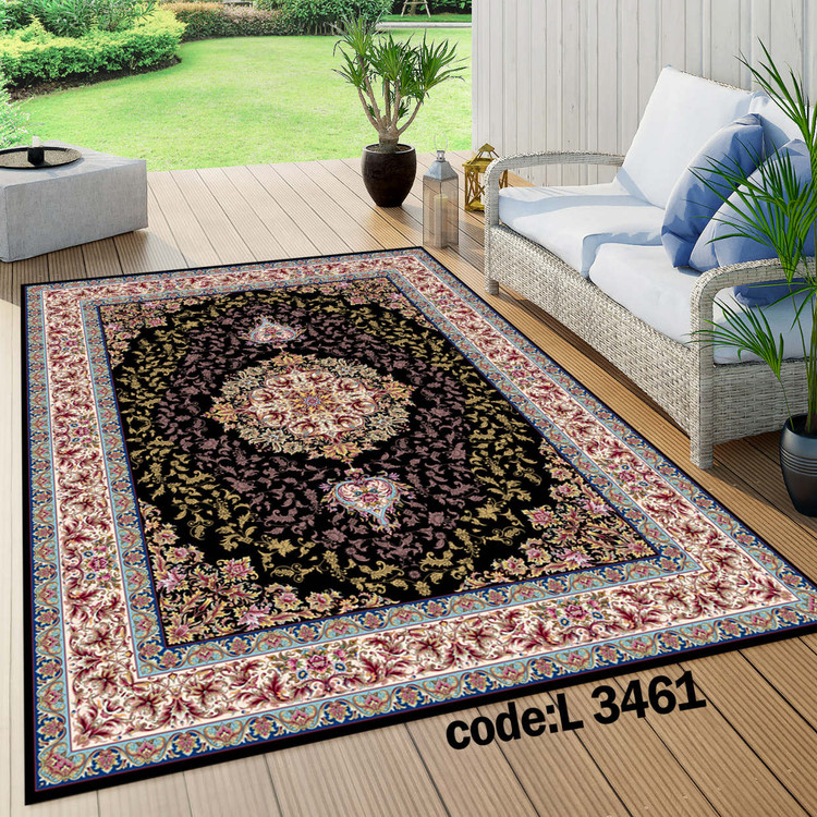 روفرشی کشدار (کاور فرش) و فرشینه و پادری کالای خواب متین کد L3461
