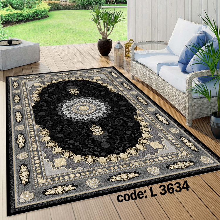 روفرشی کشدار (کاور فرش) و فرشینه و پادری کالای خواب متین کد L 3634