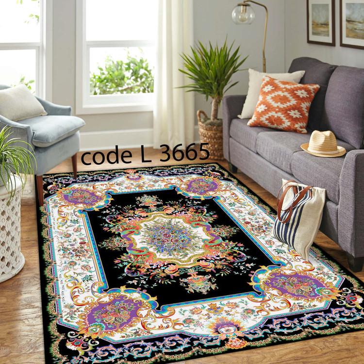 روفرشی کشدار (کاور فرش) و فرشینه و پادری کالای خواب متین کد L 3665