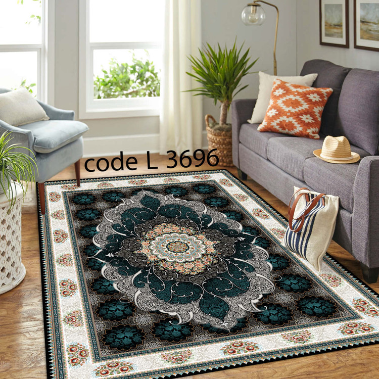 روفرشی کشدار (کاور فرش) و فرشینه و پادری کالای خواب متین کد L 3696