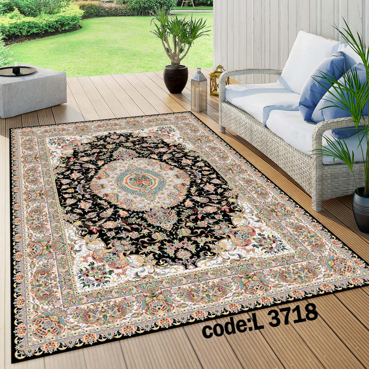 روفرشی کشدار (کاور فرش) و فرشینه و پادری کالای خواب متین کد L 3718