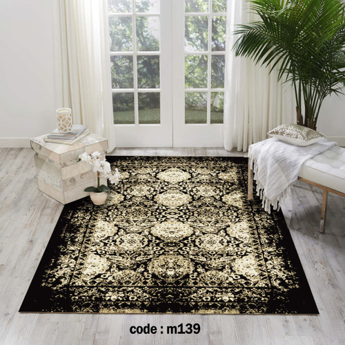 روفرشی کشدار (کاور فرش) و فرشینه و پادری کالای خواب متین کد m 139