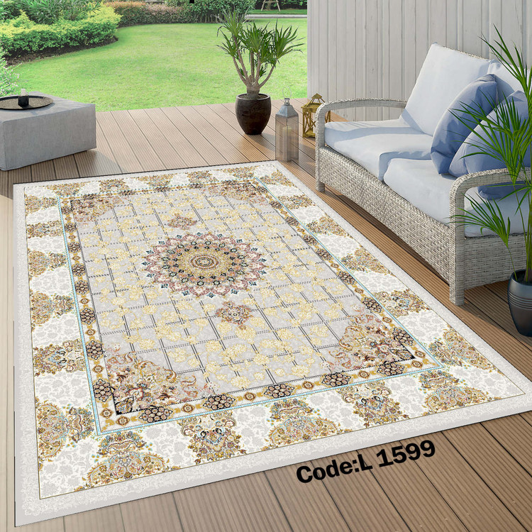 روفرشی کشدار (کاور فرش) و فرشینه و پادری کالای خواب متین کد L 1599