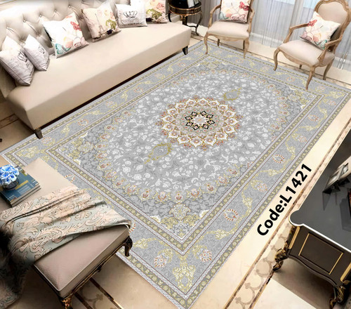 روفرشی کشدار (کاور فرش) و فرشینه و پادری کالای خواب متین کد L 1421