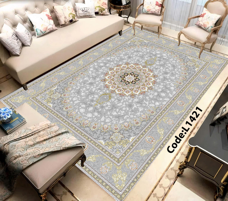 روفرشی کشدار (کاور فرش) و فرشینه و پادری کالای خواب متین کد L 1421