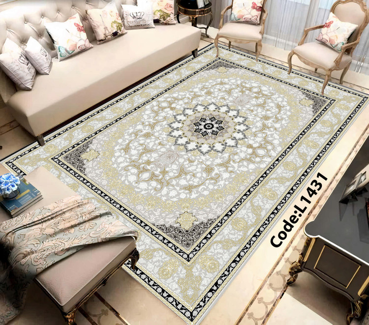روفرشی کشدار (کاور فرش) و فرشینه و پادری کالای خواب متین کد L 1431
