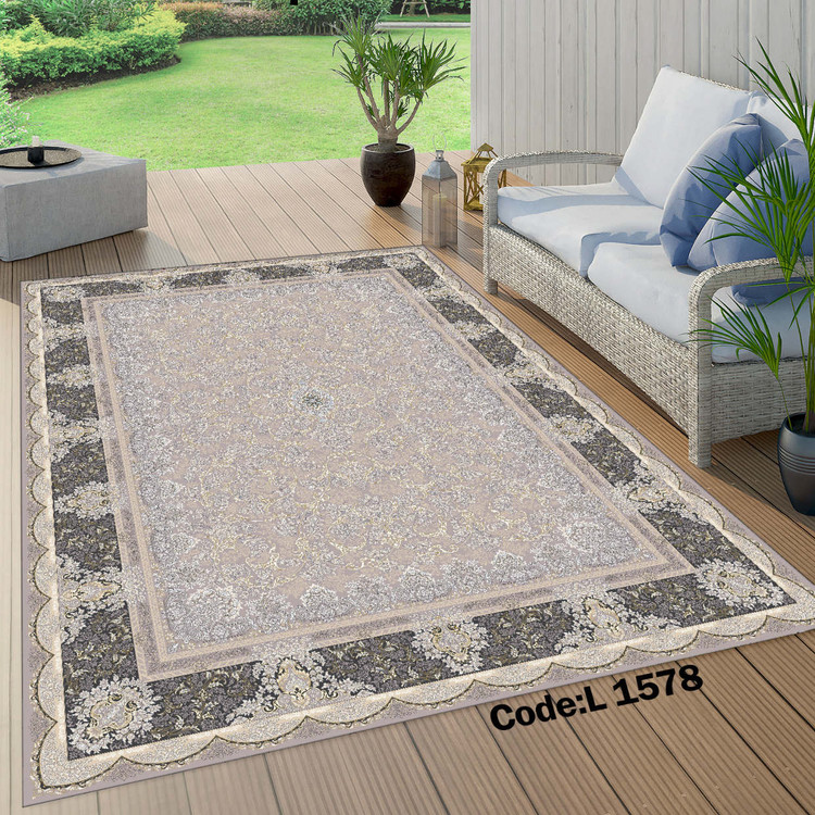 روفرشی کشدار (کاور فرش) و فرشینه و پادری کالای خواب متین کد L 1578